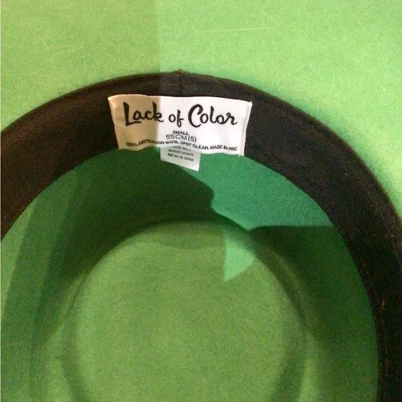 NEW! LACK OF COLOR Vibrant Green Wide-Brim Rancher wool  display picture 1